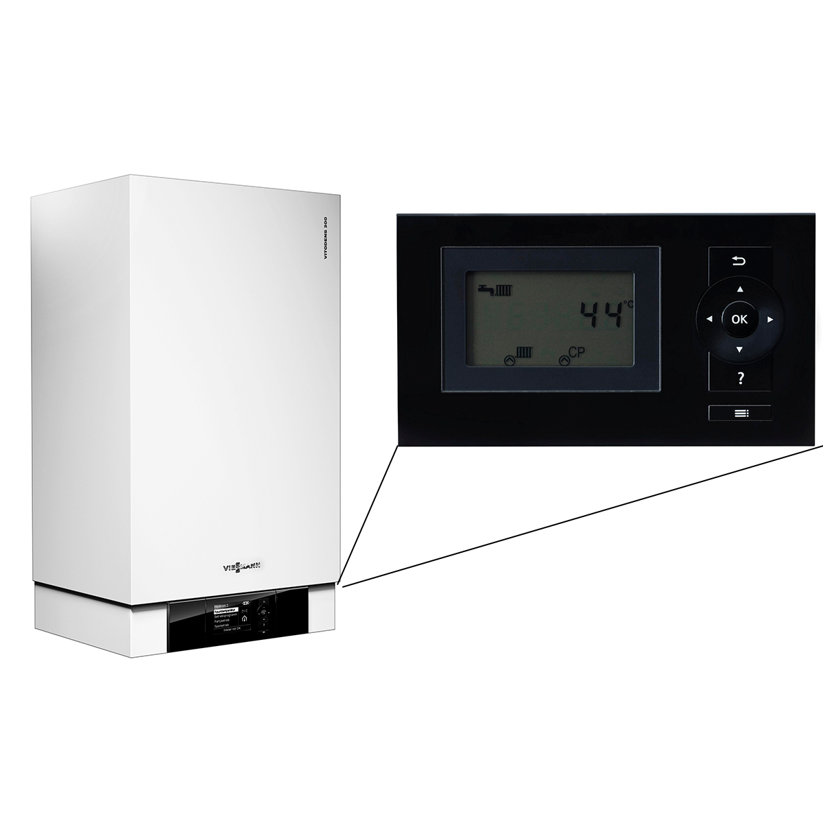 Vitodens 200-W (80 кВт) с Vitotronic 100 (HC1B)